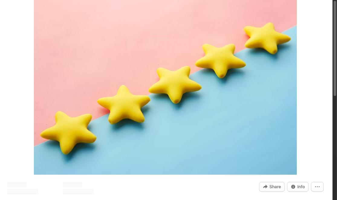 Row of yellow stars on a pink and blue background