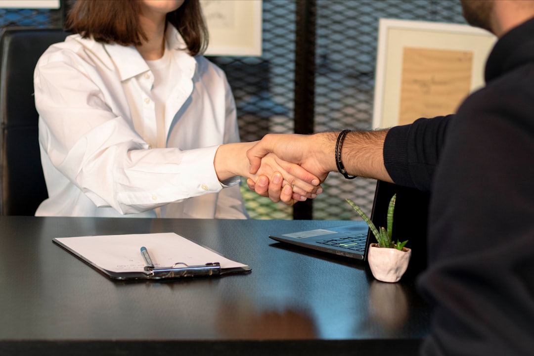 Job interview in progress, representing the 5 Cs of recruitment