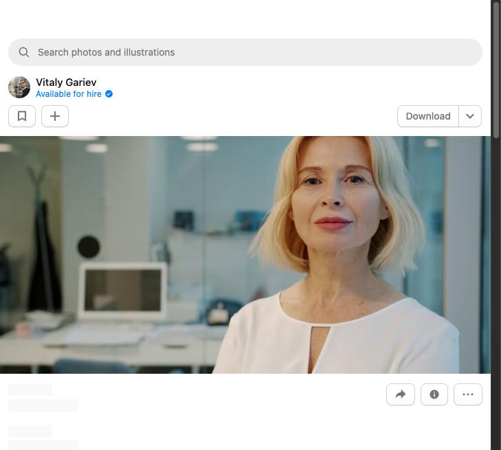 Confident mature professional woman smiling in an office