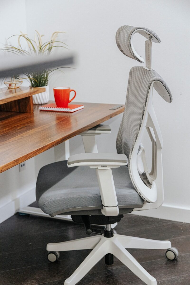 Empty office chair and desk, representing being overlooked by recruiters online