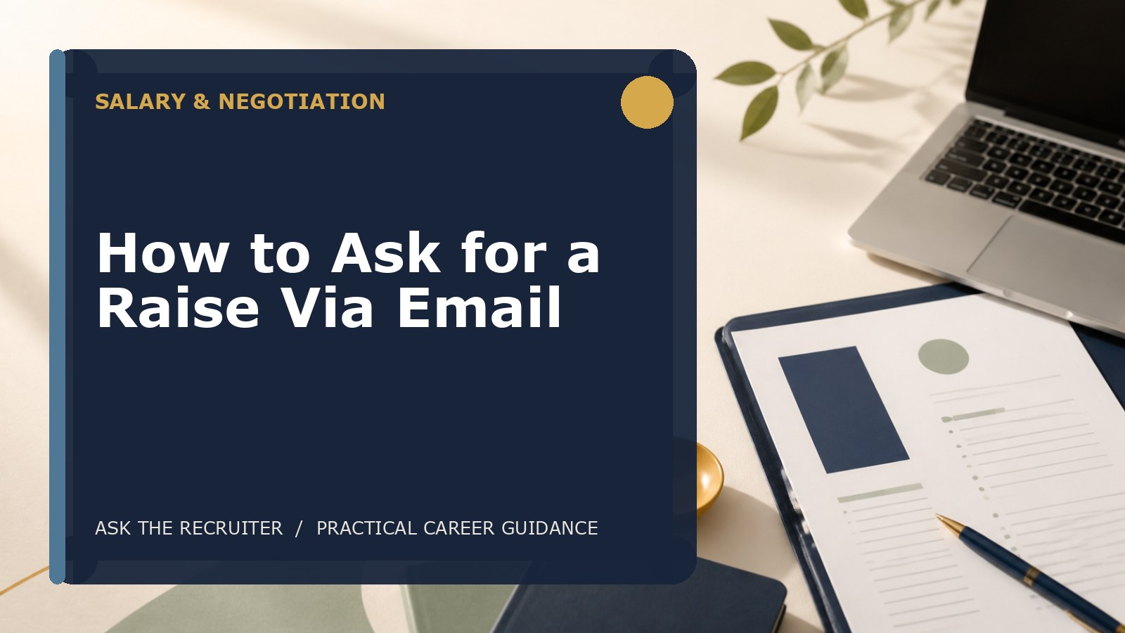 How to Ask for a Raise Via Email