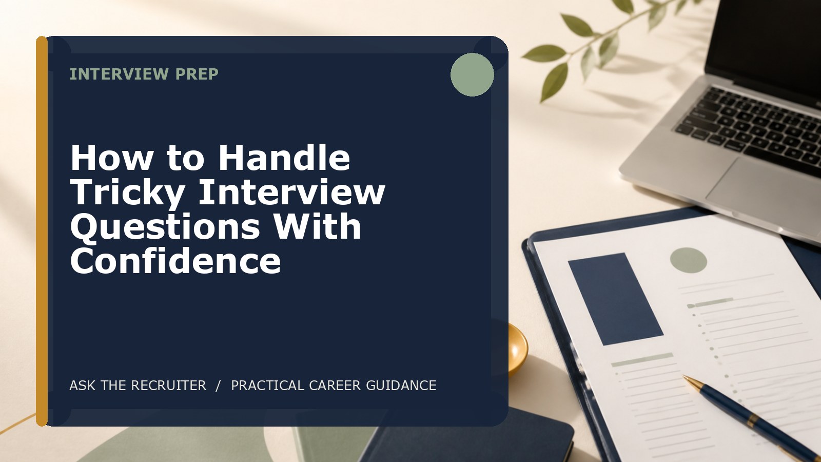 How to Handle Tricky Interview Questions With Confidence