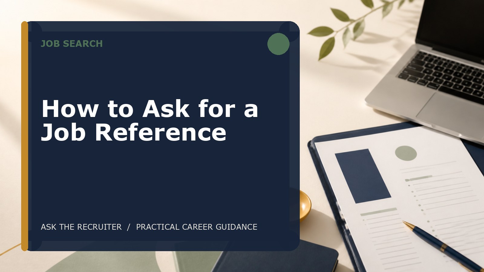 How to Ask for a Job Reference