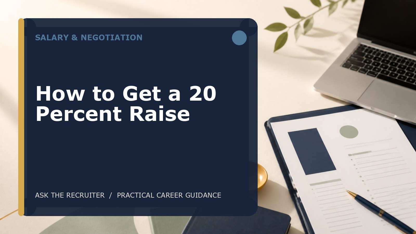 How to Get a 20 Percent Raise