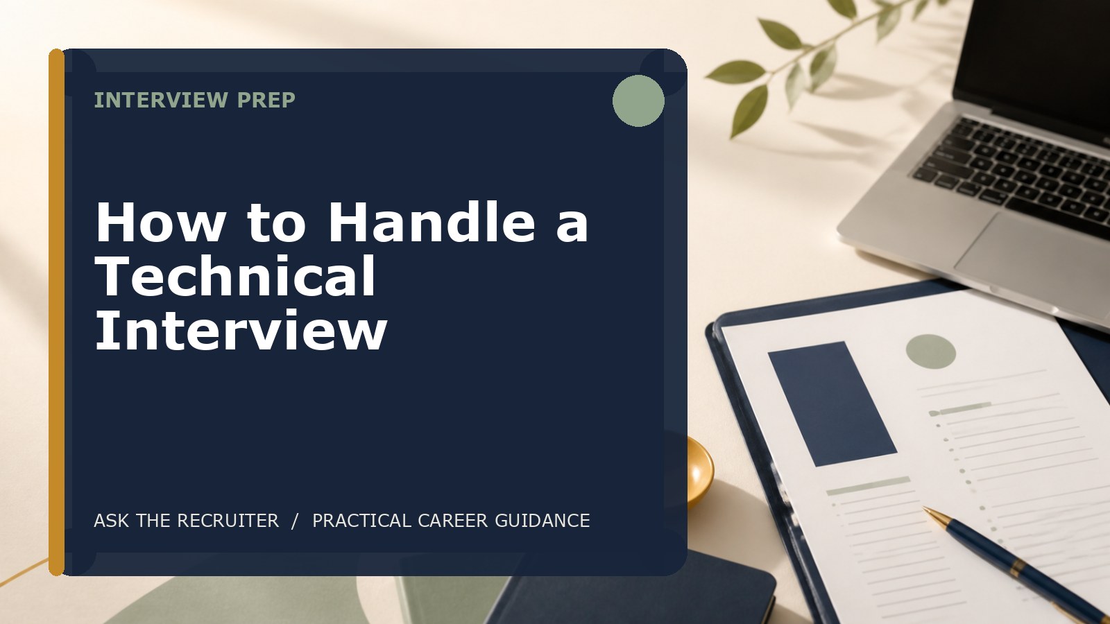 How to Handle a Technical Interview
