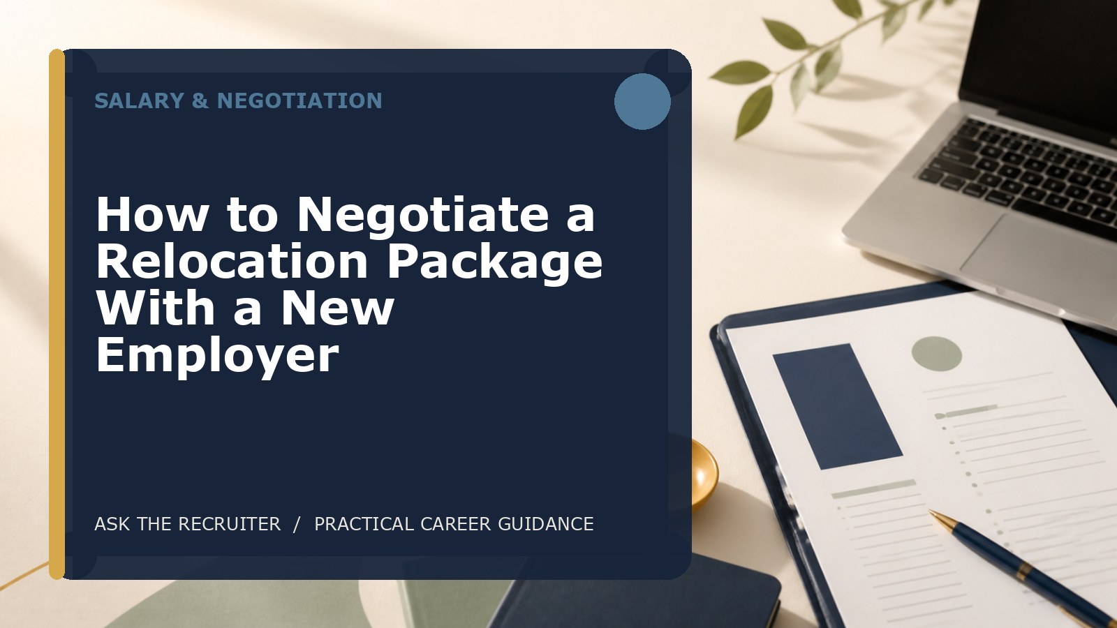 How to Negotiate a Relocation Package With a New Employer