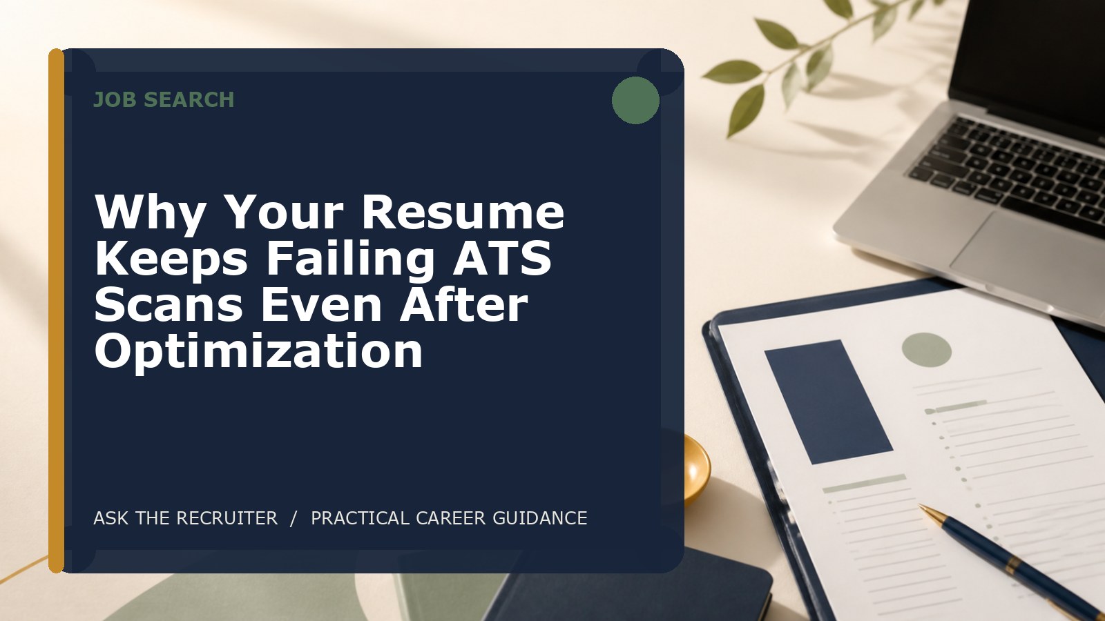 Why Your Resume Keeps Failing ATS Scans Even After Optimization
